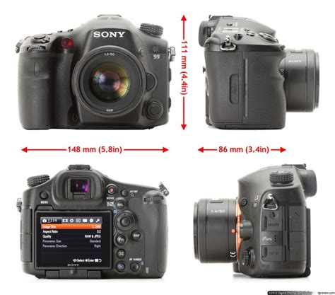 Sony SLT-A99 vs Canon EOS 100D Karşılaştırma 